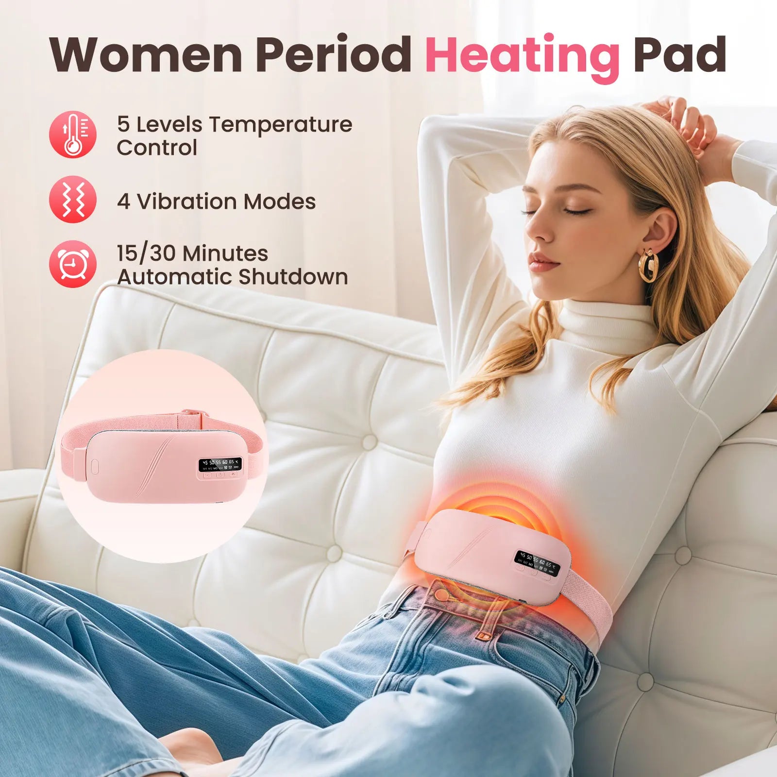 Women Period Heating Pad